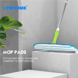 LTWHOME Wet Mop Pad Fit for Dirt Devil Steam Mop,Compare to Part AD51000 (Pack of 2)