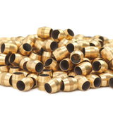 LTWFITTING 1/8-Inch Brass Compression Sleeves Ferrels,Brass Compression Fitting(Pack of 250)