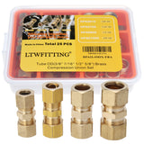 LTWFITTING Assortment Kit Tube OD 3/8