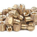 LTWFITTING Lead Free Brass Pipe 90 Deg 1/4 Inch NPT Street Elbow Forged Fitting (Pack of 350)