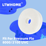 LTWHOME Compatible Foam Sponge Filter Media Fits Laguna Pressure-Flo 2100 UVC Filter(Pack of 4)