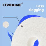 LTWHOME Compatible Foam Sponge Filter Media Fits Laguna Pressure-Flo 2100 UVC Filter(Pack of 4)