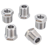 LTWFITTING Class 3000 Stainless Steel 316 Pipe Hex Bushing Reducer Fittings 1/2 Inch Male x 1/4 Inch Female NPT (Pack of 5)