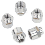 LTWFITTING Bar Production Stainless Steel 316 Pipe Fitting 3/8 Inch x 1/8 Inch Female NPT Reducing Coupling Water Boat (Pack of 5)