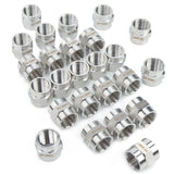 LTWFITTING Bar Production Stainless Steel 316 Pipe Fitting 3/4 Inch Female NPT Coupling Water Boat (Pack of 25)