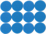 LTWHOME Blue Coarse Foam Media Filter Pads Fit for Classic 2217/600 2616171 (Pack of 12)