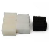 LTWHOME Compatible Foam Carbon Polyester Filter Pads Set Fit for Fluval 2 Plus + Filter(Pack of 36)